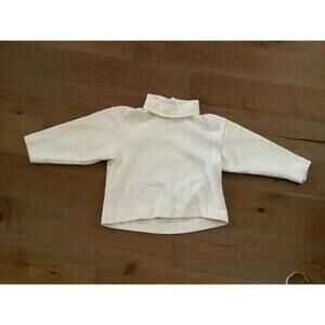 COS Women's White Turtleneck Sweater Size M